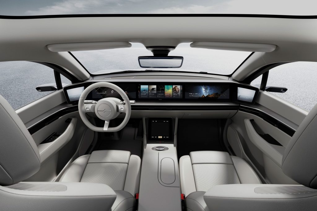 Sony Unveils Its Interesting Plan to Make Electric Cars 29 – sony-vision-4