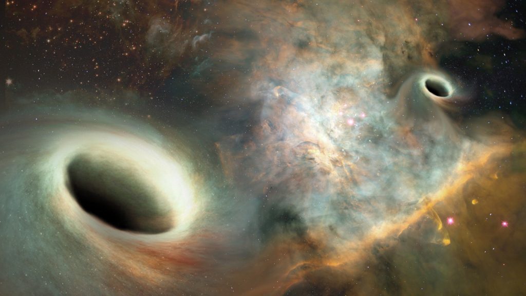 Cosmic Dance: Two Black Holes Are Heading Towards a Massive Collision 14