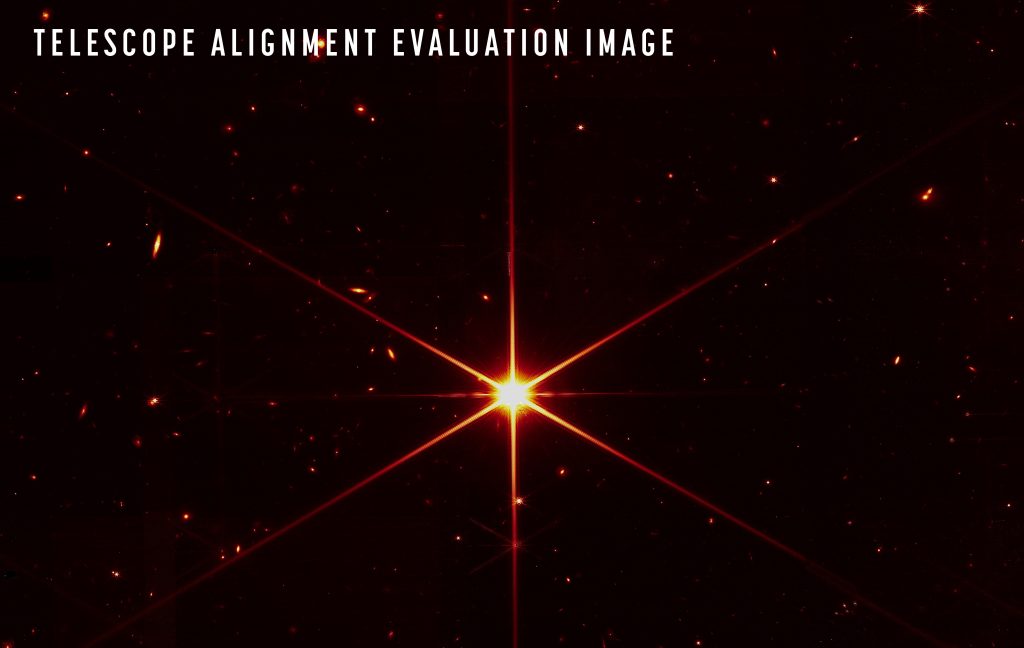 James Webb Takes Its First Aligned Image of a Single Star 27 – james-webb-first-image-2