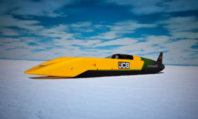JCB aims to crush the world land speed record with its new 350 mph hydrogen racer 2
